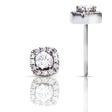 BOUCLES D’OREILLES ONE MORE SALINA OR BLANC ET DIAMANTS