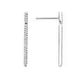 BOUCLES D’OREILLES ONE MORE ISCHIA OR BLANC ET DIAMANTS