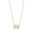 COLLIER OR JAUNE DIAMANTS ASTORG 1895