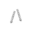 BOUCLES D’OREILLES ONE MORE ISCHIA OR BLANC ET DIAMANTS