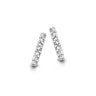 BOUCLES D’OREILLES ONE MORE ISCHIA OR BLANC ET DIAMANTS