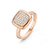 BAGUE ONE MORE PANTELLERIA OR ROSE ET DIAMANTS