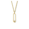 COLLIER OR JAUNE 750 DIAMANT