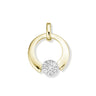 PENDENTIF OR JAUNE DIAMANTS ASTORG 1895