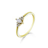 BAGUE OR JAUNE DIAMANTS ASTORG 1895