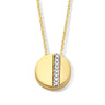COLLIER OR JAUNE DIAMANT ASTORG 1895