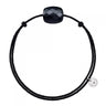 MORGANNE BELLO BRACELET FRIANDISE CORDON NOIR COUSSIN ONYX