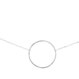 COLLIER ARGENT SIMPLE ANNEAU MAHE & JEANNE
