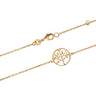 BRACELET ARBRE DE VIE PLAQUE OR