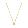 COLLIER OR JAUNE DIAMANT ASTORG 1895