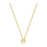 COLLIER OR JAUNE DIAMANT ASTORG 1895