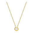 COLLIER OR JAUNE DIAMANT ASTORG 1895