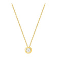 COLLIER OR JAUNE DIAMANT ASTORG 1895