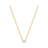 COLLIER OR JAUNE DIAMANT ASTORG 1895