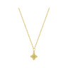 COLLIER OR JAUNE 750 DIAMANTS