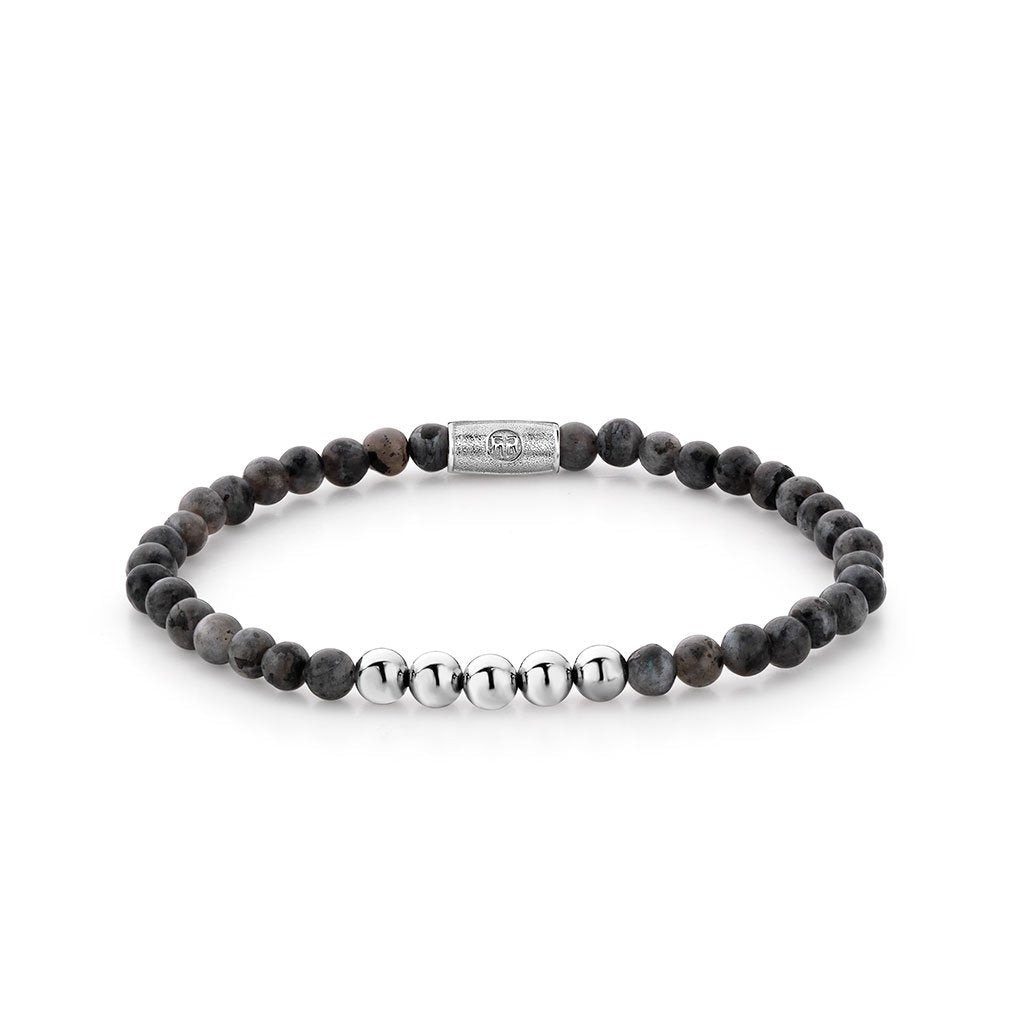 BRACELET REBEL &ROSE GREY SÉDUCTION 4MM