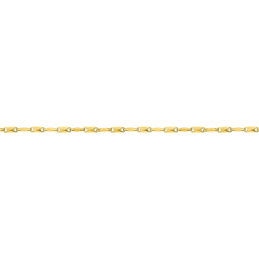 Bracelet or jaune 750 millièmes.
