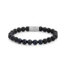BRACELET REBEL & ROSE MAD BLUE LIGHT 8MM