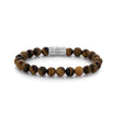 BRACELET REBEL & ROSE TIGER ROCKS 8MM