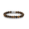 BRACELET REBEL & ROSE TIGER ROCKS 8MM