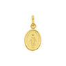 MEDAILLE MIRACULEUSE OR JAUNE 750