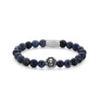 BRACELET REBEL & ROSE MAD BLUE LION 8MM
