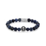 BRACELET REBEL & ROSE MAD BLUE LION 8MM