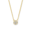 COLLIER ONE MORE SALINA OR JAUNE ET DIAMANTS