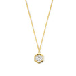 COLLIER OR JAUNE DIAMANT ASTORG 1895