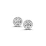BOUCLES D’OREILLES ONE MORE SALINA OR BLANC ET DIAMANTS
