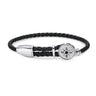 BRACELET THOMAS SABO CUIR NOIR & ARGENT