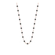 COLLIER GIGI CLOZEAU OR ROSE 45 CM