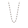 COLLIER GIGI CLOZEAU OR ROSE 45 CM
