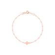 BRACELET ENFANT GIGI CLOZEAU  OR ROSE FUSCHIA CROIX