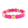 BRACELET SIMONE A BORDEAUX COLORFUL ROSE