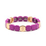 BRACELET SIMONE A BORDEAUX COLORFUL VIOLETTE