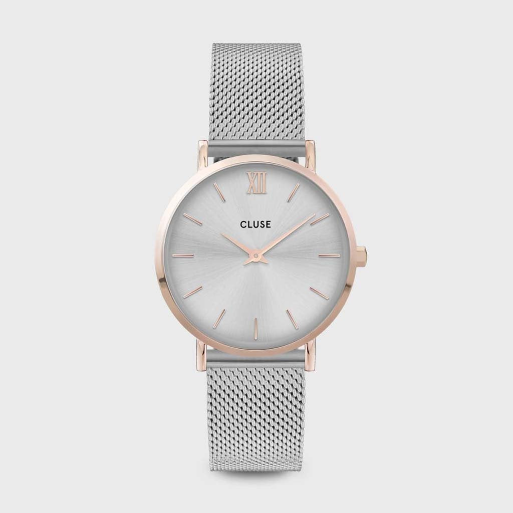Minuit Mesh Rose Gold Silver/Silver