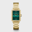 FLUETTE STEEL GREEN, GOLD COLOUR