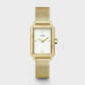 FLUETTE MESH WHITE, GOLD COLOUR