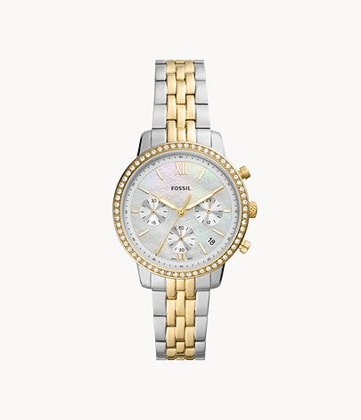 MONTRE FOSSIL NEUTRA CHRONOGRAPHE ES5216 BICOLORE