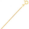 CHAINE FORCAT OR JAUNE 40CM