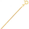 CHAINE FORCAT OR JAUNE 40CM