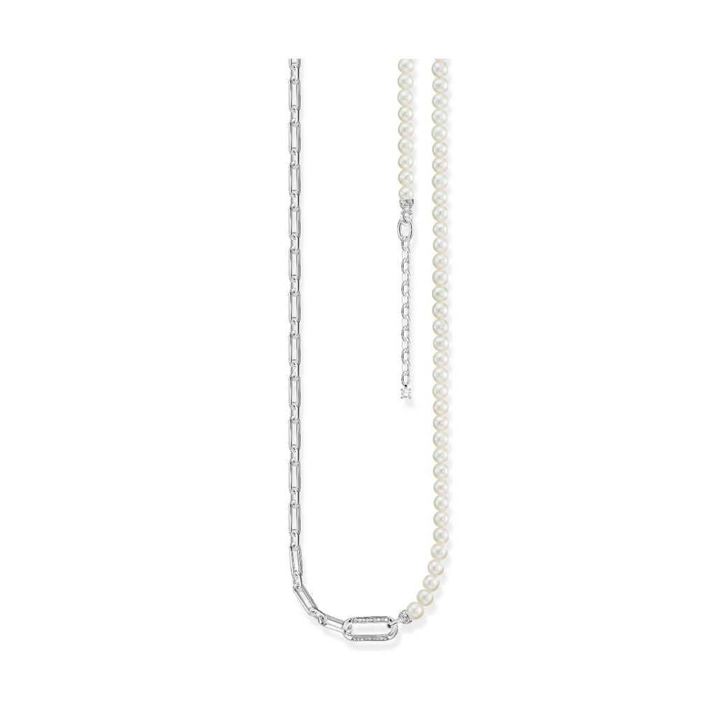 CHAÎNE THOMAS SABO STERLING SILVER BLANC