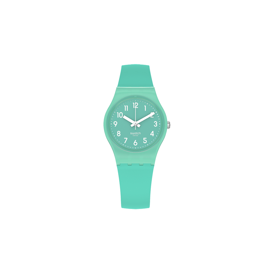 MONTRE SWATCH BACK TO MINT LEAVE