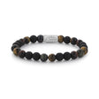 BRACELET REBEL & ROSE MAD TIGER TWIST 8MM