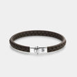 BRACELET REBEL & ROSE SIMPLE BRAIN MARRON