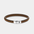 BRACELET REBEL & ROSE SIMPLE BRAIN COGNAC