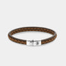 BRACELET REBEL & ROSE SIMPLE BRAIN COGNAC