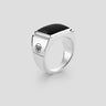 CHEVALIERE REBEL & ROSE ARGENT ONYX