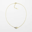COLLIER ZAG CUFF ACIER DORÉ